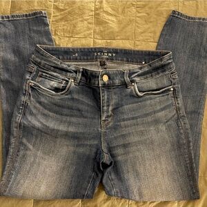 White House Black Market Dark Blue Skinny Jeans